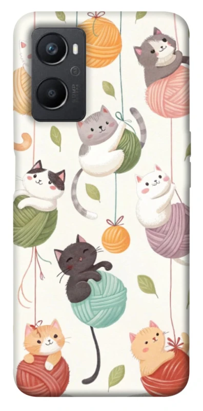 Чехол на Oppo A96 Funny Kittens фото 1 из 1