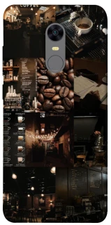 Чехол на Xiaomi Redmi 5 Plus / Redmi Note 5 (Single Camera) Coffee collage ver.1 фото 1 из 1