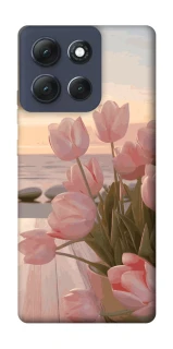 Чохол на Motorola Moto G86 Power Morning Flowers zon фото 1 з 1