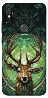 Чехол на Xiaomi Redmi Note 6 Pro Скандинавский олень фото 1 из 1