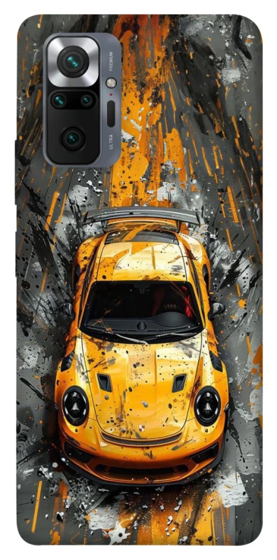 Чехол на Xiaomi Redmi Note 10 Pro Drawn Porsche фото 1 из 1