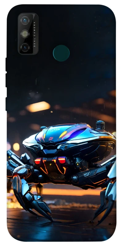 Чехол на TECNO Spark 6 Go Cyber ​​crab фото 1 из 1