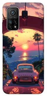 Чехол на Xiaomi Mi 10T Porsche at sunset фото 1 из 1