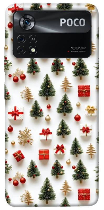 Чехол на Xiaomi Poco X4 Pro 5G Christmas spirit ver.8 фото 1 из 1