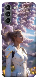 Чехол на Samsung Galaxy S21 Cyber space girl ver.1 фото 1 из 1