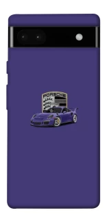 Чехол на Google Pixel 6a Porsche purple фото 1 из 1