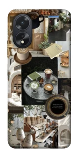 Чехол на Oppo A38 Coffee collage ver.4 фото 1 из 1