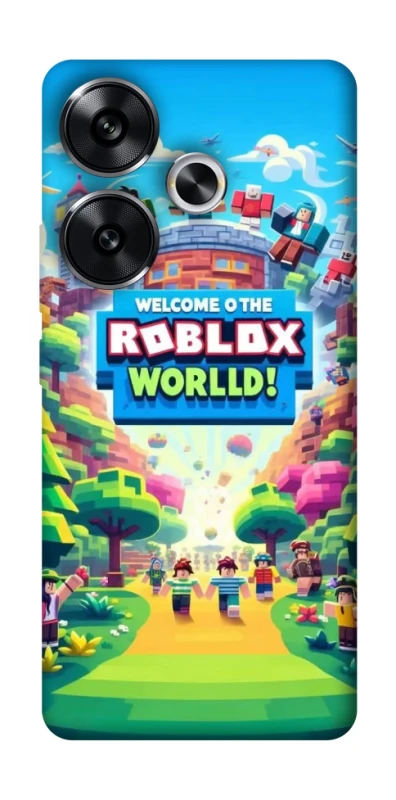 Чохол на Xiaomi Poco F6 Roblox World фото 1 з 1