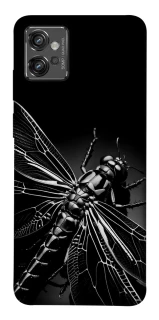 Чехол на Motorola Moto G32 Black dragonfly фото 1 из 1