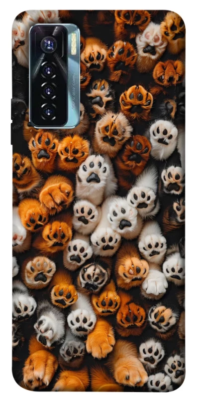 Чохол на TECNO Camon 17 Pro Сat paws фото 1 з 1