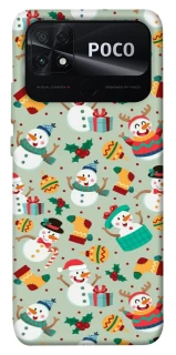 Чохол на Xiaomi Poco C40 Новорічний v2 фото 1 з 1