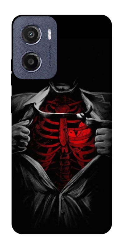 Чохол на Motorola Moto G05 Skeleton Heart фото 1 з 1