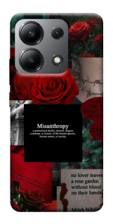 Чехол на Xiaomi Redmi Note 13 4G Misanthropy фото 1 из 1