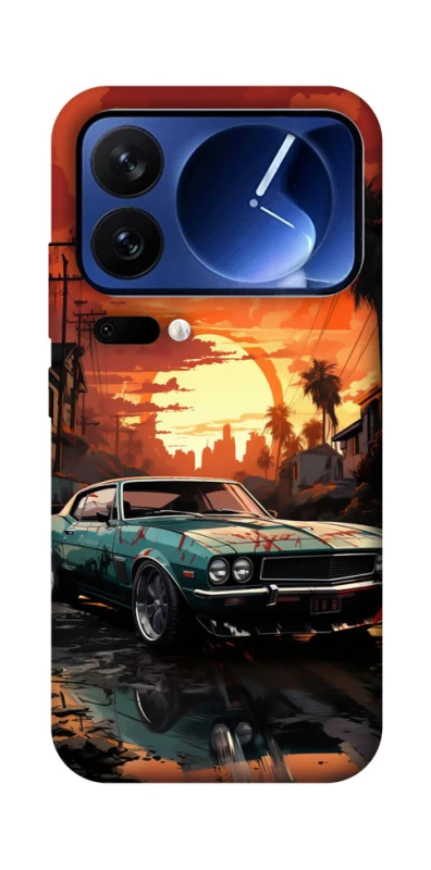 Чохол на Xiaomi Poco F7 Ultra Car at sunset фото 1 з 1