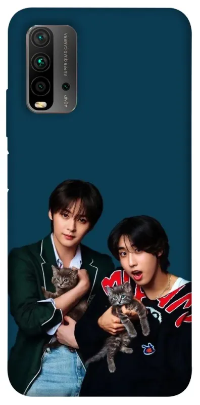 Чехол на Xiaomi Redmi 9T Lee Know and Han - Stray Kids фото 1 из 1