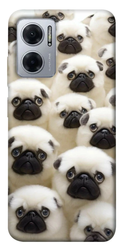 Чохол на Xiaomi Redmi Note 11E Doggy Pug Love фото 1 з 1