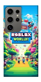Чехол на Samsung Galaxy S24 Ultra Roblox World фото 1 из 1
