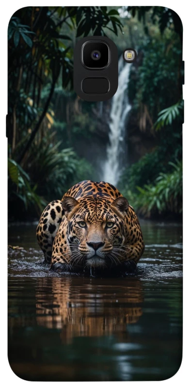 Чохол на Samsung J600F Galaxy J6 (2018) Leopard in water фото 1 з 1
