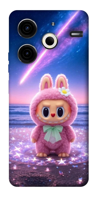 Чохол на TECNO Pova 6 Neo (LI6) Space Labubu фото 1 з 1