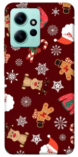 Чохол на Xiaomi Redmi Note 12 4G Новорічний v6 фото 1 з 1