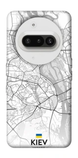 Чохол на Nothing Phone (3a) Kiev white map фото 1 з 1