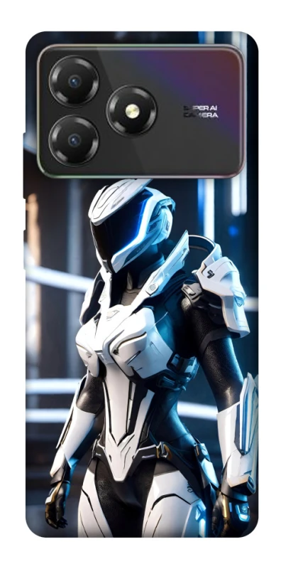 Чохол на ZTE Blade A36 Cyber space girl ver.6 фото 1 з 1