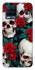 Чохол на Realme 8 skull and rose фото 1 з 1