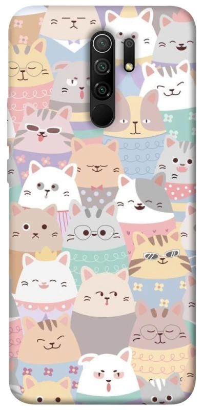 Чохол на Xiaomi Redmi 9 Funny Kittens ver.2 фото 1 з 1