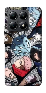 Чехол на Xiaomi 14T jujutsu kaisen v4 фото 1 из 1