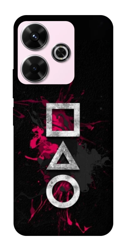 Чехол на Xiaomi Poco M6 4G Square Sentence фото 1 из 1