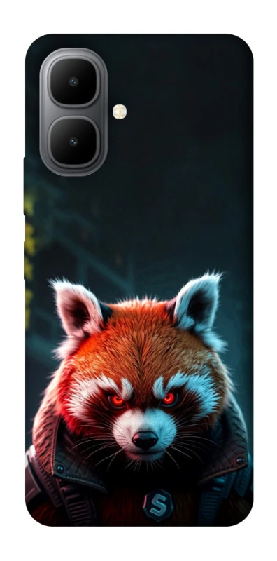 Чехол на Infinix Smart 10 Cyber Red Panda фото 1 из 1