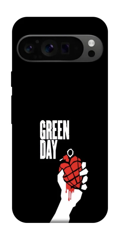 Чехол на Google Pixel 9 Pro Green Day logo фото 1 Чехол на Google Pixel 9 Pro Green Day logo фото 1 из 1