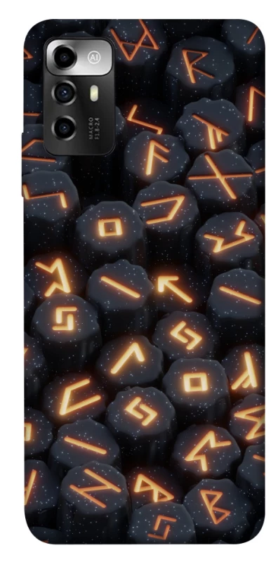 Чехол на ZTE Blade V40 Vita Огненые руны фото 1 из 1