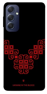 Чехол на Samsung Galaxy M54 5G Черно-красная вышиванка фото 1 из 1