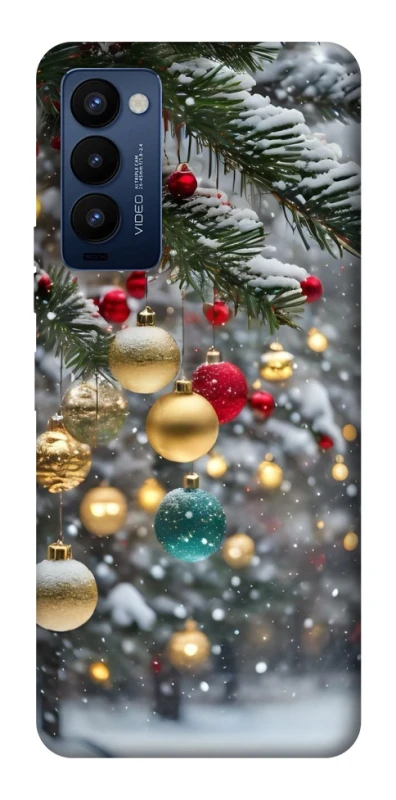 Чохол на TECNO Camon 18 Pro Новорічний v48 фото 1 з 1