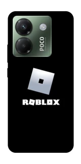 Чехол на Xiaomi Poco M7 pro 5G Roblox logo black фото 1 из 1