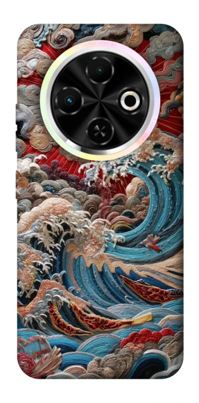 Чехол на TECNO Spark 30C Japa wave ver.2 фото 1 из 1