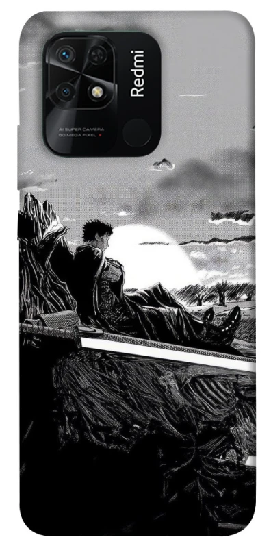 Чехол на Xiaomi Redmi 10C Berserk sunset фото 1 из 1