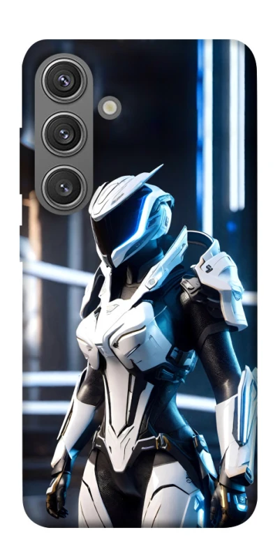 Чохол на Samsung Galaxy S24+ Cyber space girl ver.6 фото 1 з 1