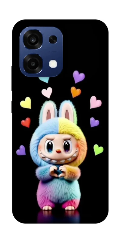 Чехол на Oppo A6 Pro 4G/5G Labubu Love фото 2 из 2