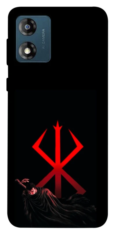 Чохол на Motorola Moto E13 Berserk Red Logo фото 1 з 1