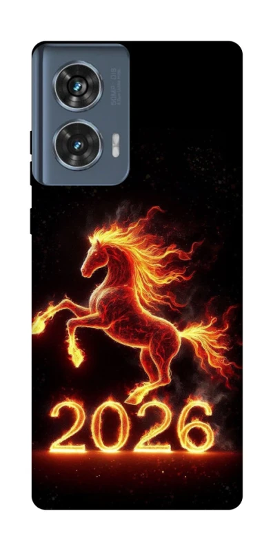 Чохол на Motorola Edge 50 Red Fire Horse ver.1 фото 1 з 1