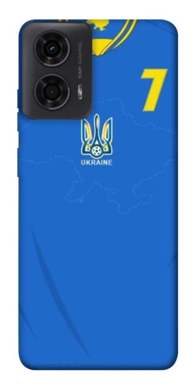 Чохол на Motorola Moto G24 UA-Football ver.4 фото 1 з 1