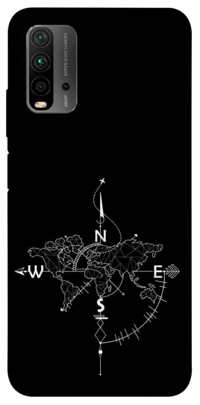 Чохол на Xiaomi Redmi 9T Travel Map фото 1 з 1