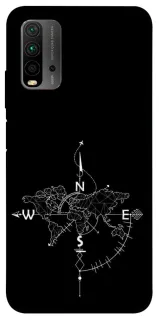 Чохол на Xiaomi Redmi 9T Travel Map фото 1 з 1