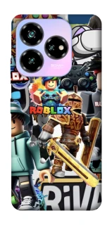 Чохол на ZTE Nubia V60 Roblox collage ver.1 фото 1 з 1