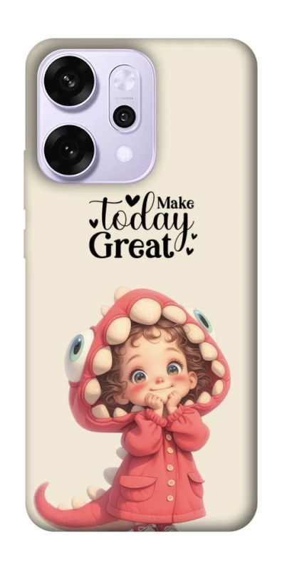 Чохол на Oppo Reno 14 Pro Make today great фото 1 з 1