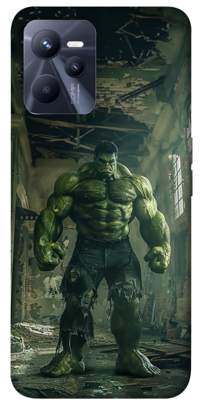 Чехол на Realme C35 Angry Hulk фото 1 из 1