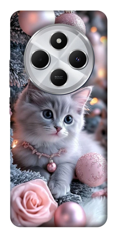 Чохол на Xiaomi Redmi 14C / Poco C75 Christmas Kitty фото 1 з 1