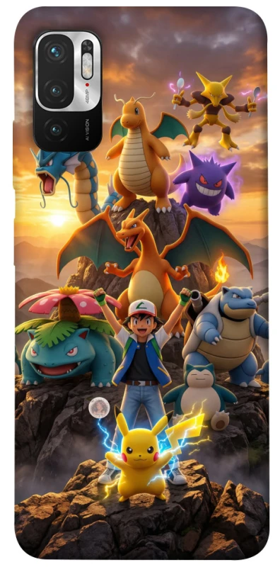 Чохол на Xiaomi Redmi Note 10 5G Pokemon фото 1 з 1